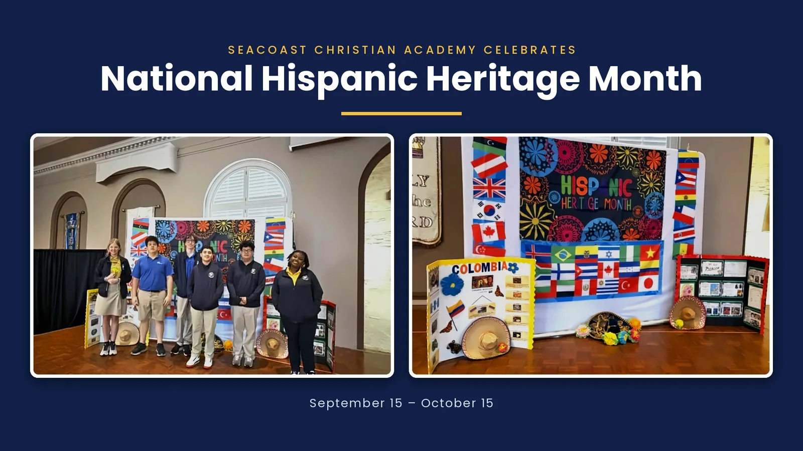 Seacoast students celebrating National Hispanic Heritage Month